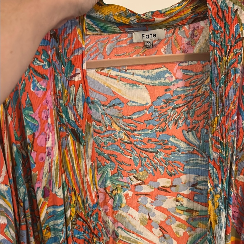 Colorful Patterned Cardigan - Picture 7 of 7